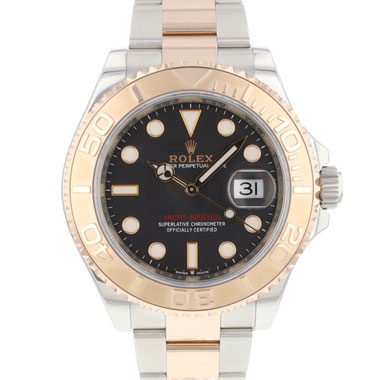 Rolex - Yacht-Master 40 Steel Everose Gold Black Dial