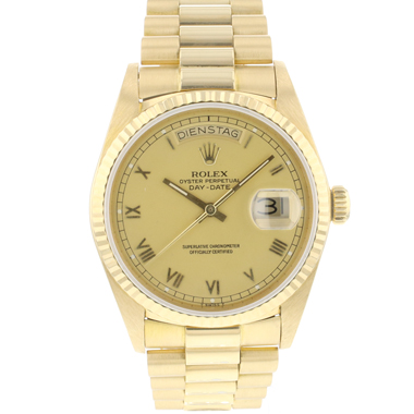 Rolex - Day-Date 36 President Yellow Gold Roman Dial