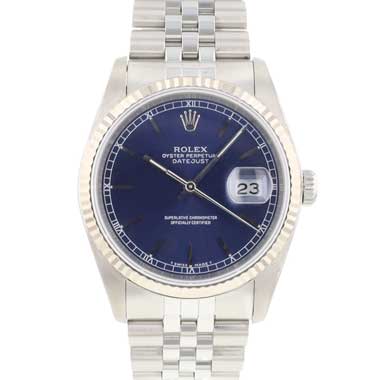 Rolex - Datejust 36 Jubilee Fluted Blue Dial