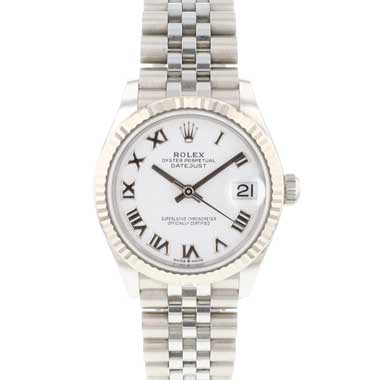 Rolex - Datejust 31 Jubilee Fluted White Roman Dial