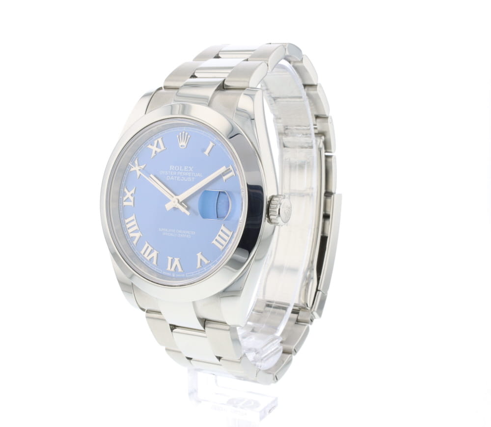 Datejust 41 Oyster Blue Roman NEW