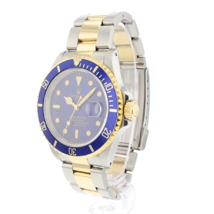 Submariner Date Steel Gold Blue Dial