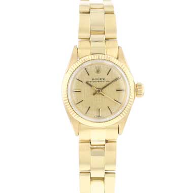 Rolex - Oyster Perpetual Lady 26 MM Yellow Gold