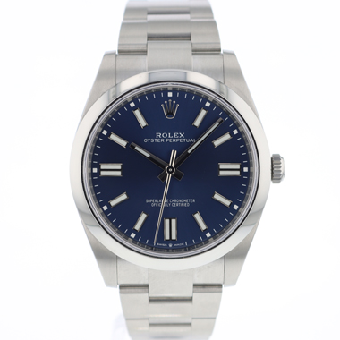 Rolex - Oyster Perpetual 41 Blue Dial 124300