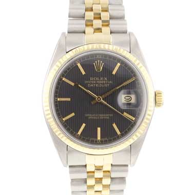 Rolex - Datejust 36 Steel Gold Jubilee Fluted Tapestry Dial