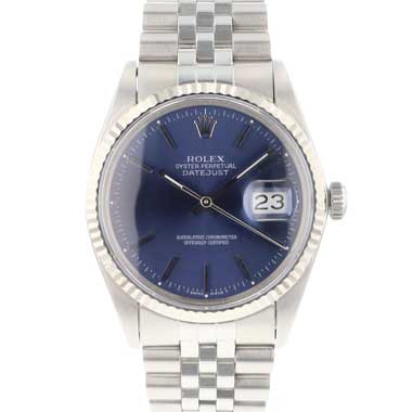 Rolex - Datejust 36 Jubilee Fluted Blue Dial
