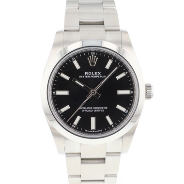 Rolex - Oyster Perpetual 34 Bright Black Dial