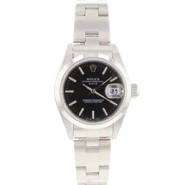 Rolex - Oyster Perpetual Date 26MM Lady Black Dial