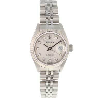 Rolex - Lady-Datejust 26 Jubilee Fluted Logo Dial