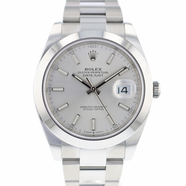 Rolex - Datejust 41 Steel Silver Dial