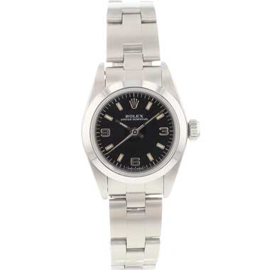 Rolex - Oyster Perpetual 26 Lady Black Dial