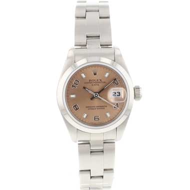 Rolex - Lady Date 26 Steel Oyster Pink Dial