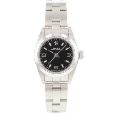 Rolex - Oyster Perpetual 26 Lady Black Dial