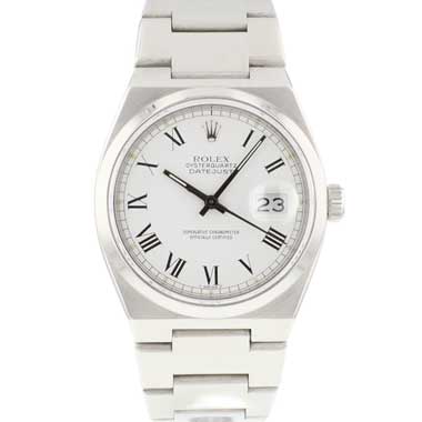 Rolex - Datejust Oysterquartz Steel White Buckley Dial