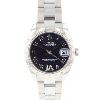 Rolex - Datejust 31 Oyster Purple Dial Diamonds