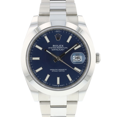 Rolex - Datejust 41 Oyster Blue Dial