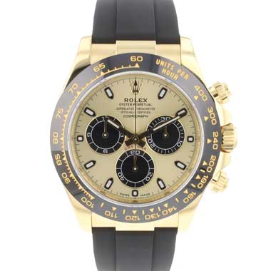 Rolex - Daytona Yellow Gold Oyster flex