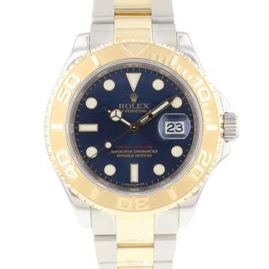 Rolex - Yacht-Master 40 Steel / Gold Blue Dial Rehaut