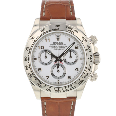 Rolex - Daytona White Gold Arabic Dial