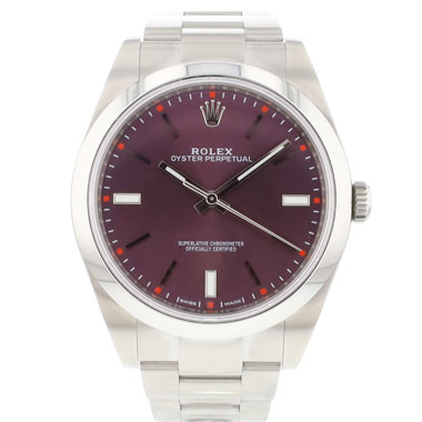 Rolex - Oyster Perpetual 39 Red Grape