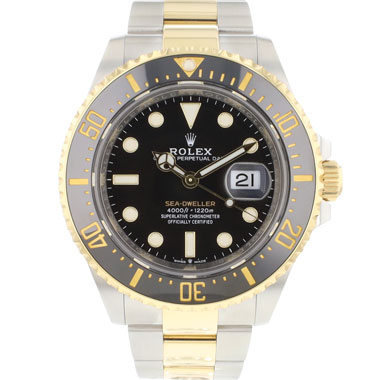 Rolex - Sea-Dweller 43 Black Steel Gold