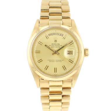Rolex - Day-Date Yellow Gold Pesident 1802