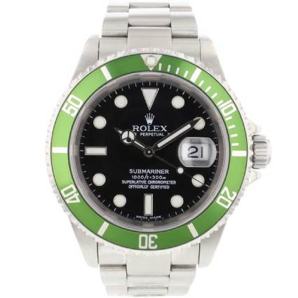 Submariner Date 16610LV Kermit