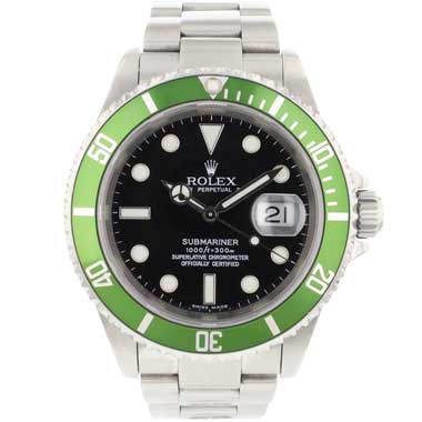 Rolex - Submariner Date 16610LV Kermit