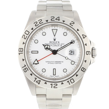 Rolex - Explorer II White Dial