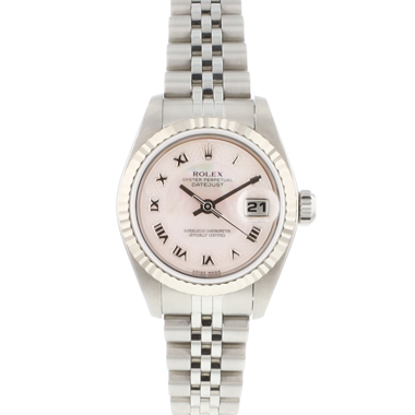 Rolex - Lady-Datejust 26 Jubilee Fluted Pink Roman Dial MoP