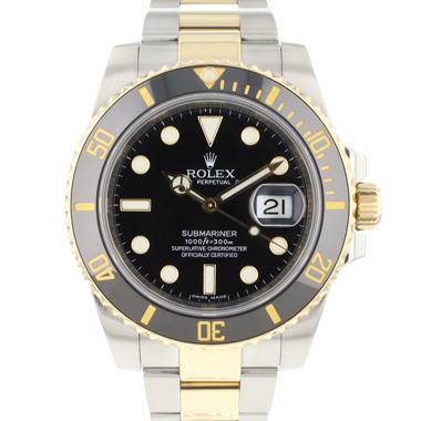 Rolex - Submariner Date Steel Gold Black Dial