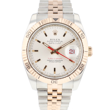 Rolex - Datejust 36 Turn-O-Graph Steel / Rose Gold