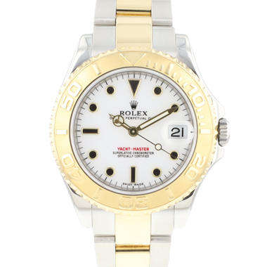 Rolex - Yacht-Master 35MM Midsize Steel Gold White Dial Service 23'