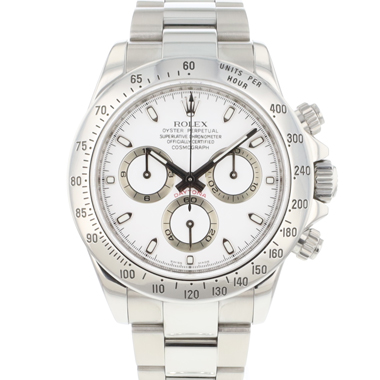 Rolex - Daytona Steel White Dial