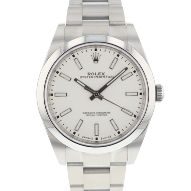 Rolex - Oyster Perpetual 39 White Dial