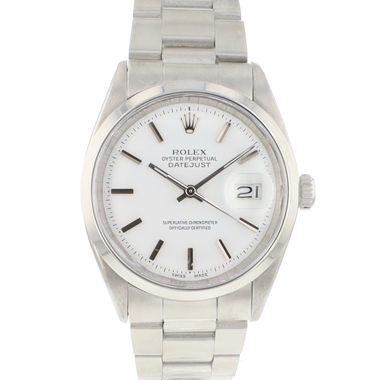 Rolex - Datejust 36 White Dial Oyster