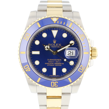 Rolex - Submariner Date Steel Gold Blue Dial