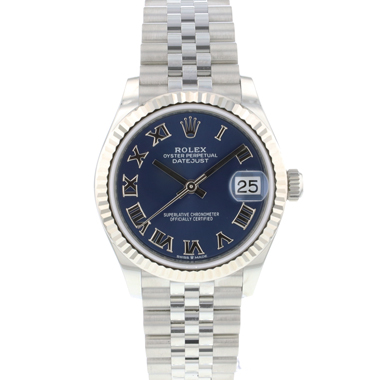 Rolex - Datejust 31 Jubilee Blue Roman Dial NEW