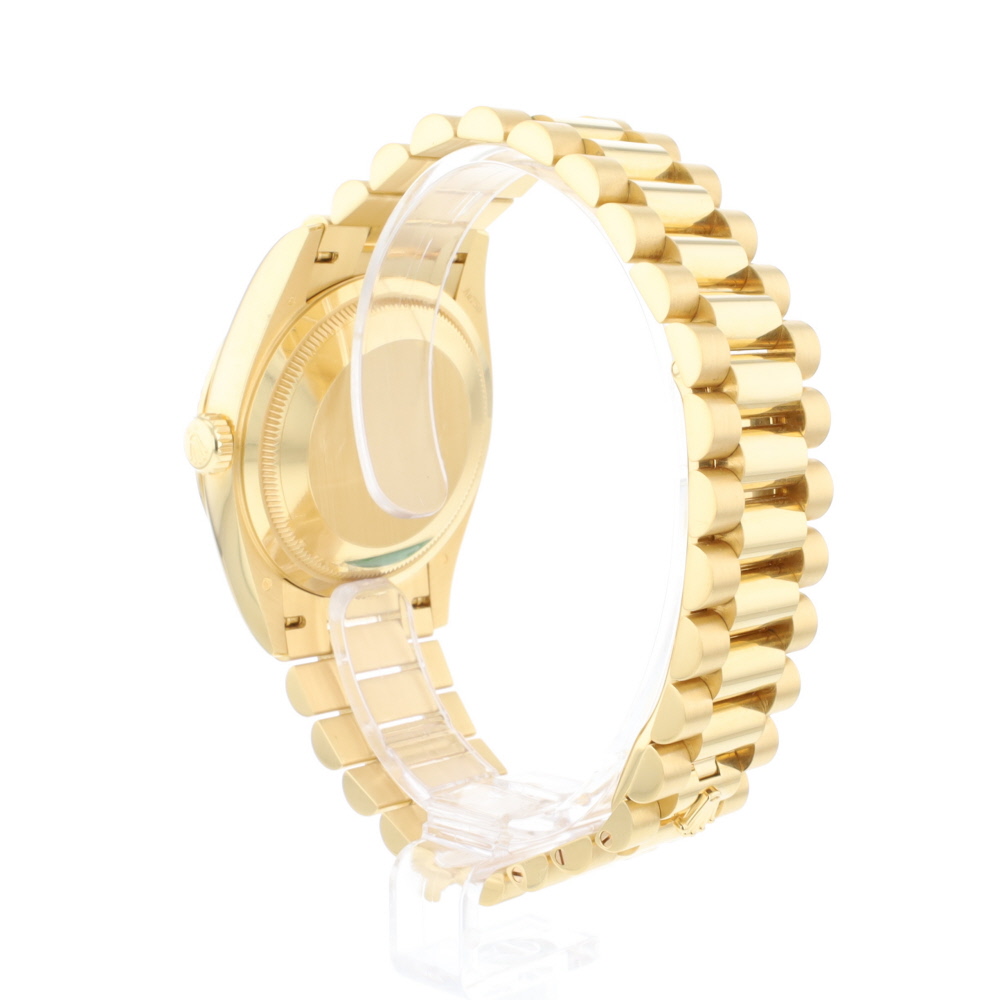 Day-Date 36 Yellow Gold Green Malachite Diamond Dial 99,9 NEW