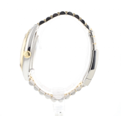 Datejust 41 Gold Steel Jubilee SIlver Dial