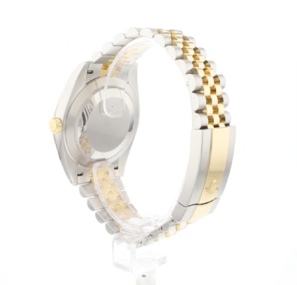 Datejust 41 Gold Steel Jubilee SIlver Dial
