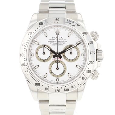 Rolex - Daytona Steel White Dial