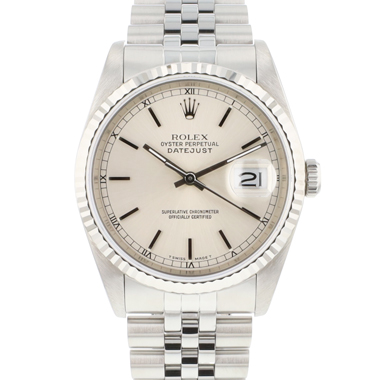 Rolex - Datejust 36 Jubilee Fluted Silver Dial