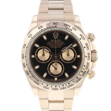 Rolex - Daytona Everose Gold Black Dial