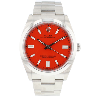 Rolex - Oyster Perpetual 36 Coral Red Dial 126000