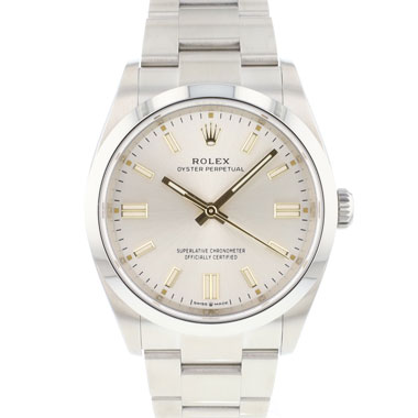 Rolex - Oyster Perpetual 36 Silver Dial 126000 NEW