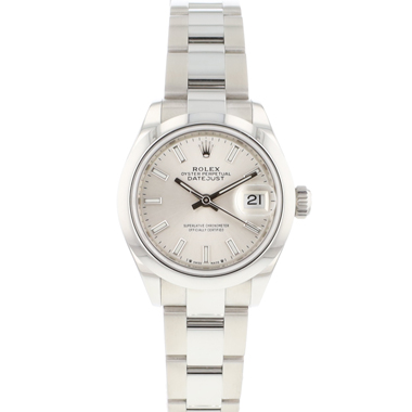 Rolex - Lady-Datejust 28 Steel Oyster Silver Dial