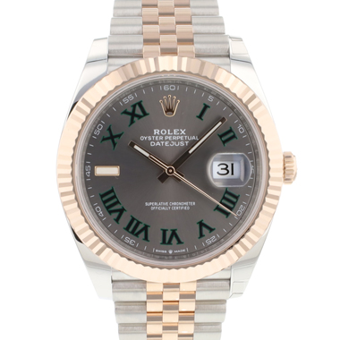 Rolex - Datejust 41 Steel Everose Gold Wimbledon