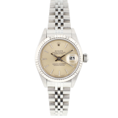 Rolex - Datejust 26 Steel Jubilee Fluted Silver Dial