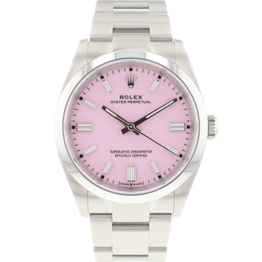 Rolex - Oyster Perpetual 36 Candy Pink Dial NEW 2024